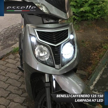 Lampada H7 3000 LUMEN Abbagliante per BENELLI Caffenero 125 2011-2016