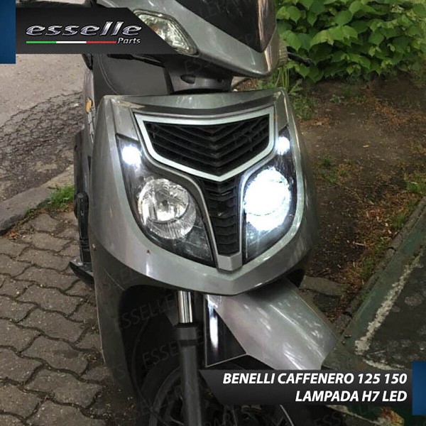 Lampada H7 3000 LUMEN Abbagliante per BENELLI Caffenero 150 2011-2015