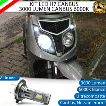 Lampada H7 3000 LUMEN Anabbagliante per BENELLI Caffenero 150 2011-2015