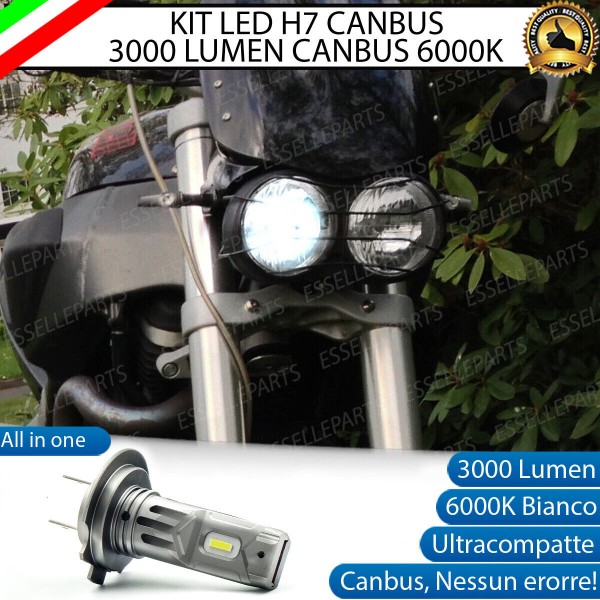 Lampada H7 3000 LUMEN Anabbagliante per BUELL Ulysses 2006-2011 XB12X