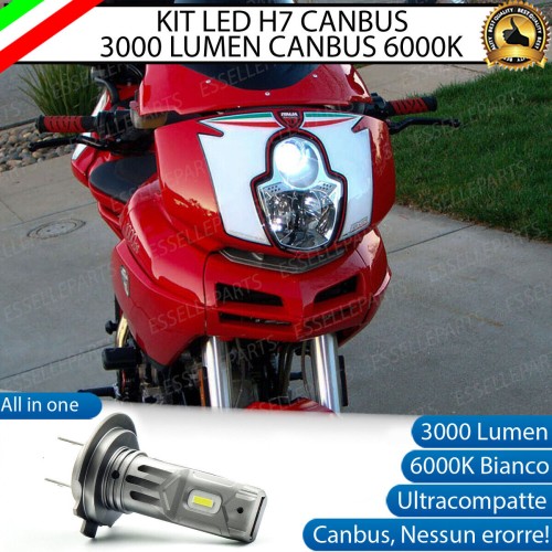 Lampada Singola H7 3000 LUMEN Anabbagliante per DUCATI Multistrada 1000 2003-2006 DS