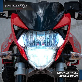 Lampade a LED H7 per APRILIA Shiver 900 2019-2020 ABS 6000K