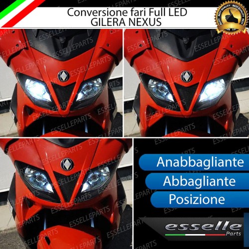 Conversione Fari Full LED - ULTRA COMPATTA - per GILERA Nexus 250 2006-2008