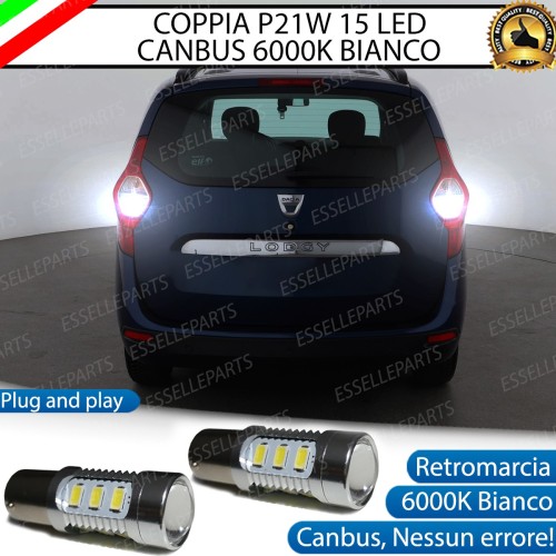 Luci Retromarcia 15 LED Dacia Lodgy CON LENTE FRONTALE