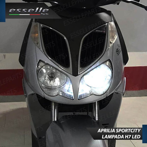 Lampade a LED H7 per APRILIA Sportcity 200 2004-2008 6000K