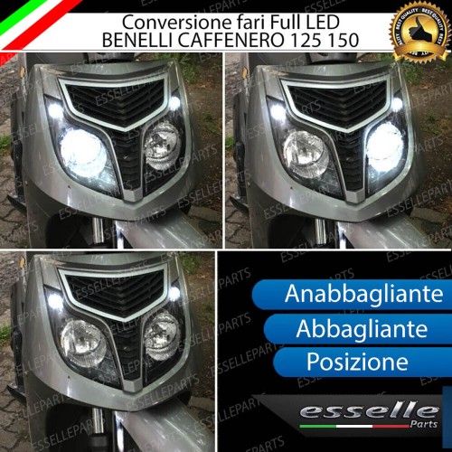 Conversione Fari Full LED - ULTRA COMPATTA - per BENELLI Caffenero 125 2011-2016