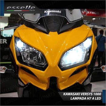 Conversione Fari Full LED per Kawasaki Versys 1000 Grand tourer 6000 Lumen
