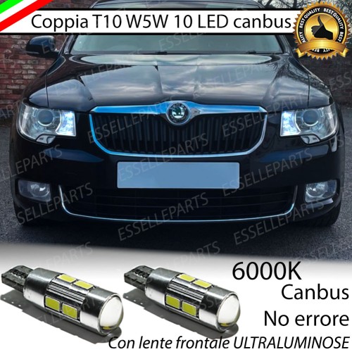 Luci posizione 10 LED Canbus 660 Lumen