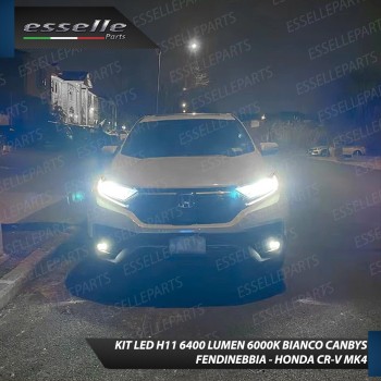 Kit Full LED Fendinebbia H11 6400 Lumen 6000K bianco HONDA CR-V MK4