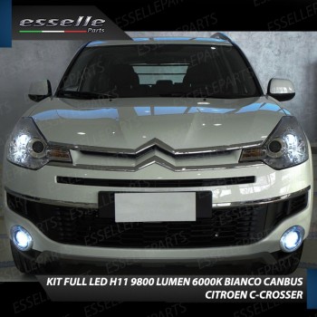 Kit Full LED Fendinebbia H11 9800 LUMEN per CITROEN C-CROSSER Kit Full LED Fendinebbia H11 9800 LUMEN per CITROEN C-CROSSER