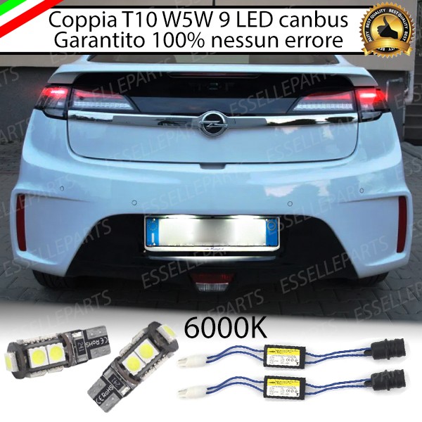 Luci targa 9 LED Canbus Opel Ampera