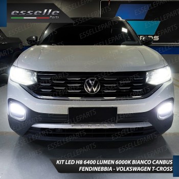 Kit Full LED H8 6400 LUMEN Fendinebbia VW T-CROSS Kit Full LED H8 6400 LUMEN Fendinebbia VW T-CROSS