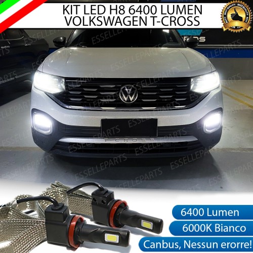 Kit Full LED H8 6400 LUMEN Fendinebbia VW T-CROSS