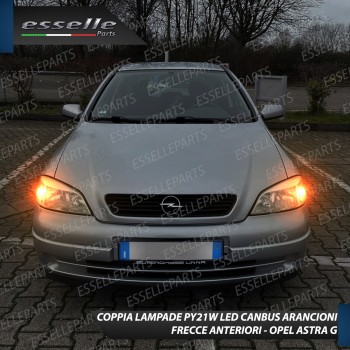 Coppia Frecce Anteriori PY21W 35 LED Canbus Opel Astra G Coppia Frecce Anteriori PY21W 35 LED Canbus Opel Astra G