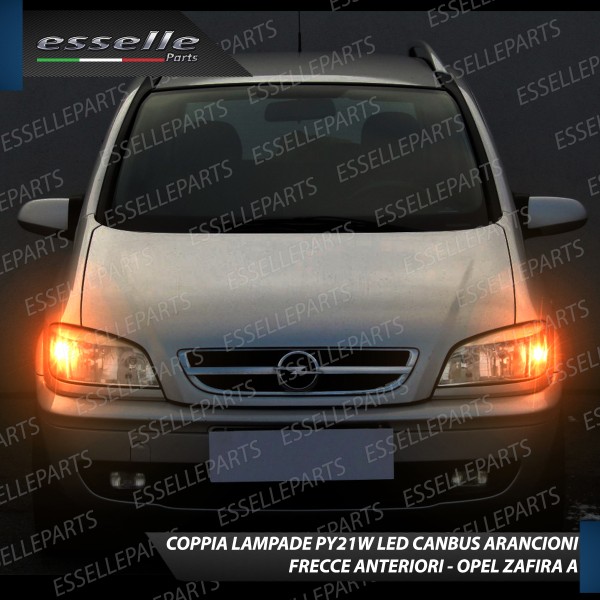 Coppia Frecce Anteriori PY21W 35 LED Canbus Opel Zafira A