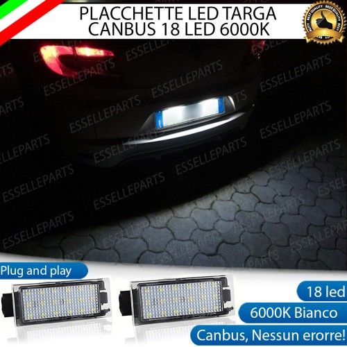 Placchette Luci Targa Led RENAULT MEGANE III