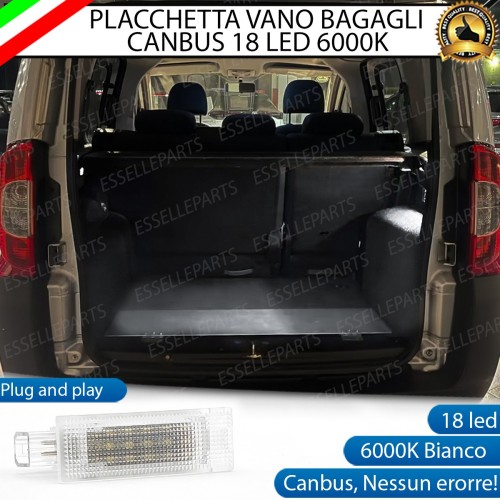 Placchetta Vano Bagagli LED 6000K CANBUS per Citroen Nemo