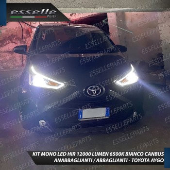 Kit Mono led 12000lm coppia HIR/HIR2 TOYOTA AYGO II