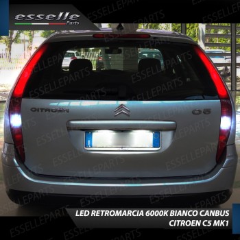 Coppia Lampade LED Retromarcia Da 15 LED Canbus 6000K Citroen C5 Restyling Coppia Lampade LED Retromarcia Da 15 LED Canbus 6000K Citroen C5 Restyling