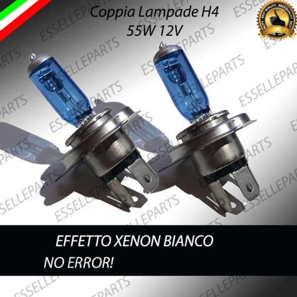 Coppia Lampade Effetto Xenon H4 ANABBAGLIANTI + ABBAGLIANTI Specifiche Citroen C2