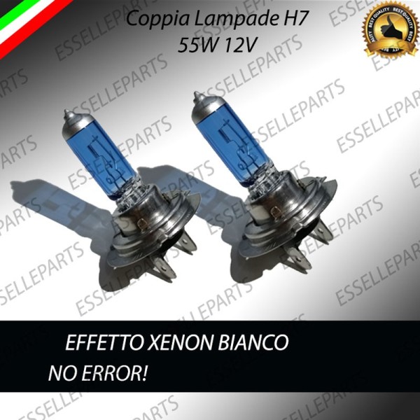 Coppia Lampade Effetto Xenon H7 ANABBAGLIANTI Ford Fiesta MK7