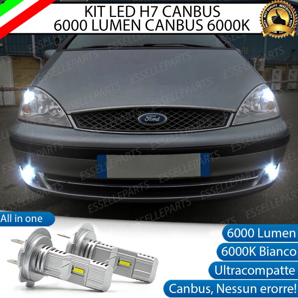 Kit Full LED Coppia lampade H7 ULTRA COMPATTA - Fendinebbia FORD GALAXY I DAL 04/2000 IN POI