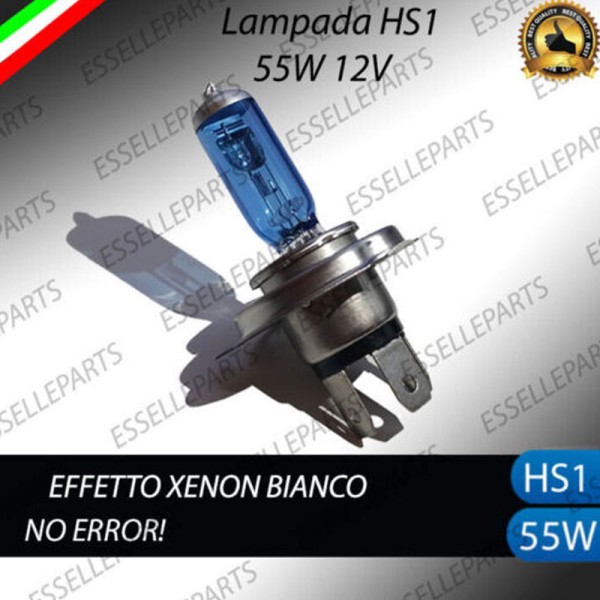 Singola Lampada Effetto Xenon HS1Honda moto Vision 110 2017-2020