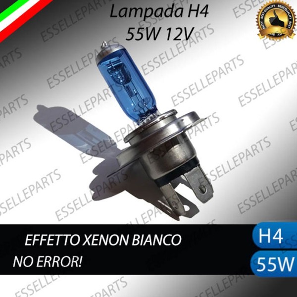 Singola Lampada Effetto Xenon H4Kawasaki KLE 500 2001-2004