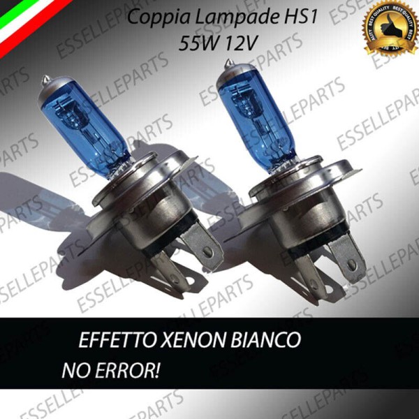 Coppia Lampade Effetto Xenon HS1 Specifiche Malaguti Password 250 2005-2006 GK