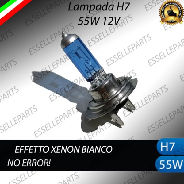 Lampada Effetto Xenon H7 ABBAGLIANTE per Piaggio Beverly 300 2010-2016 i.e.