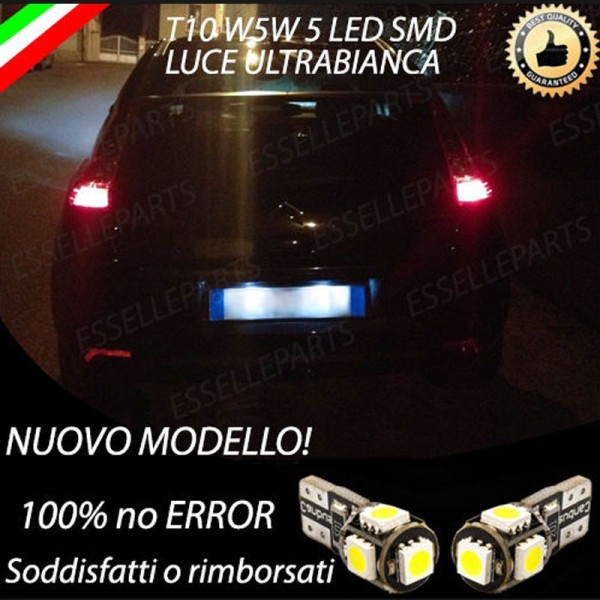 Luci targa 5 LED Canbus