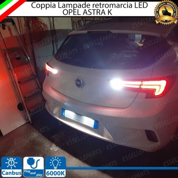 Coppia Lampade Retromarcia 24 Led T15 W16W Canbus Opel Astra K 6000K Coppia Lampade Retromarcia 24 Led T15 W16W Canbus Opel Astra K 6000K