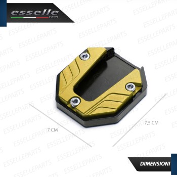 Piastra di Estensione Cavalletto Laterale in Metallo COLORE ORO per Ktm