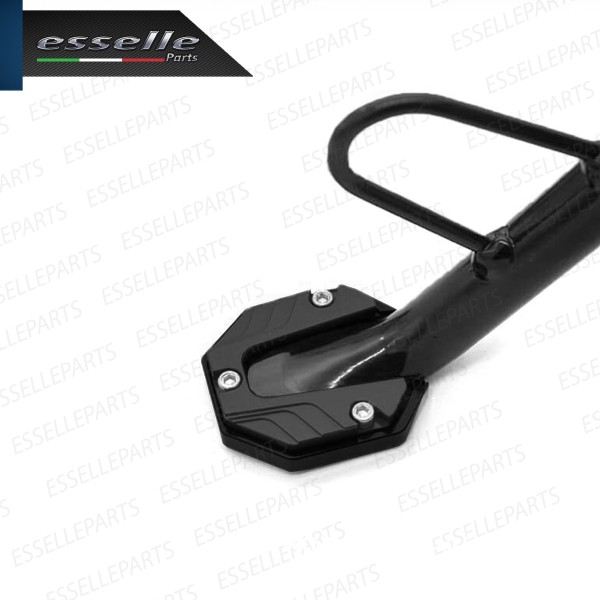 Piastra di Estensione Cavalletto Laterale in Metallo COLORE NERO per Ducati