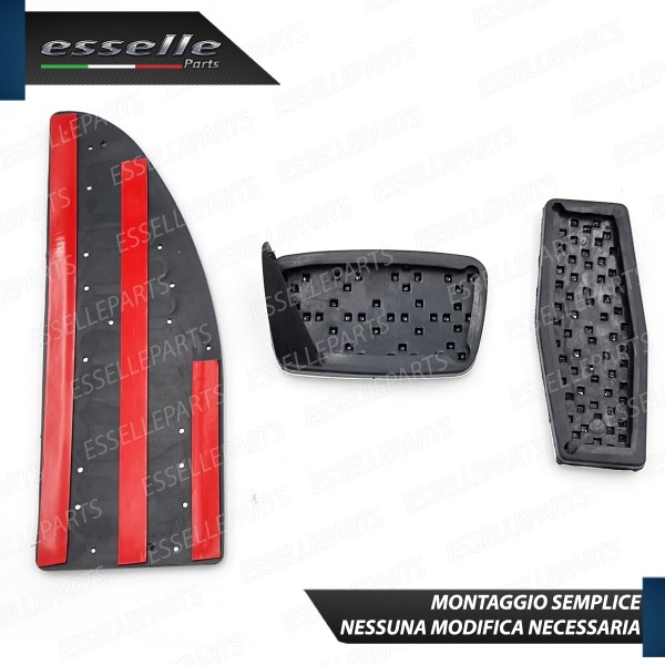 Set Copripedali Completo per Opel Zafira C con Cambio Automatico