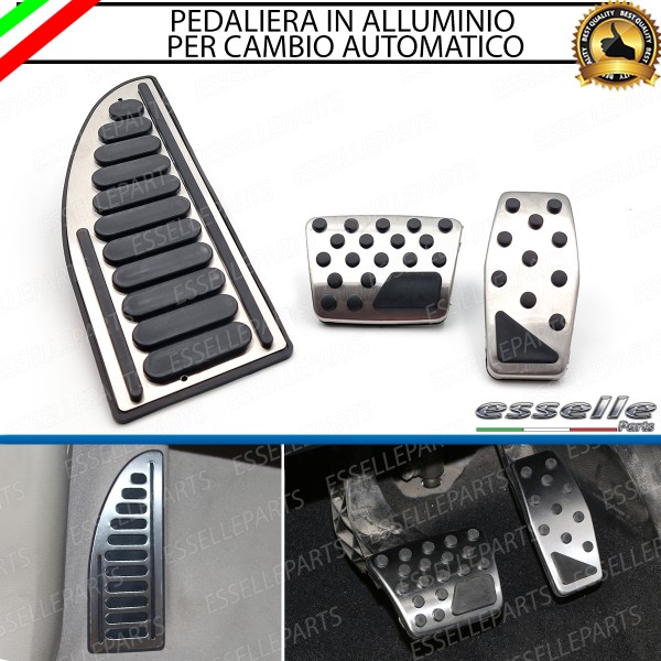 Set Copripedali Completo PER CAMBIO AUTOMATICO Specifici per Fiat 500X dal 2017