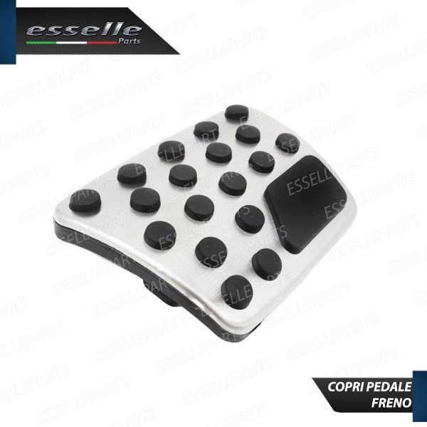 Set Copripedali Completo Cambio AUTOMATICO Specifici per JEEP RENEGADE fino al 2018