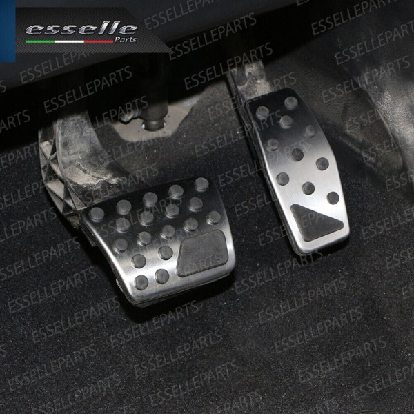 Set Copripedali Completo Cambio AUTOMATICO Specifici per JEEP RENEGADE fino al 2018