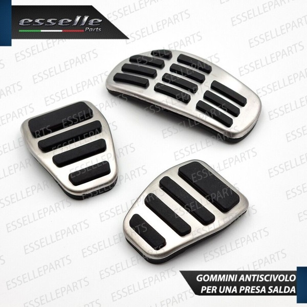 Set Copripedali Completo per Nissan Note II con Cambio manuale