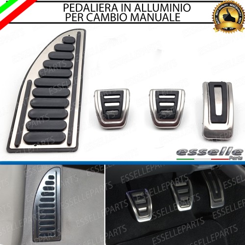 Set Copripedali Completo per Volkswagen T-Cross con Cambio manuale
