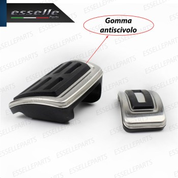Set Copripedali Completo per Skoda Kamiq con Cambio automatico