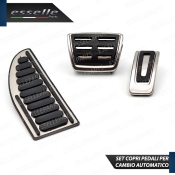 Set Copripedali Completo per Volkswagen T-Cross con Cambio automatico Set Copripedali Completo per Volkswagen T-Cross con Cambio automatico