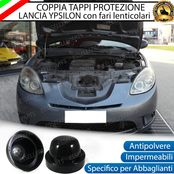 TAPPI ABBAGLIANTI PER LANCIA YPSILON CON FARI LENTICOLARI