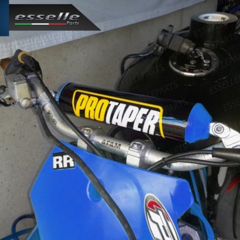 Paracolpi Protaper Nero BLU per Manubrio Enduro Cross in Schiuma
