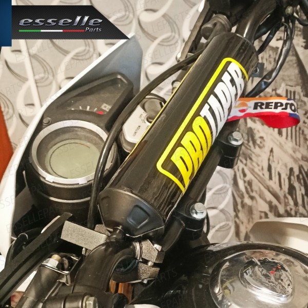 Paracolpi Protaper NERO per Manubrio Enduro Cross in Schiuma