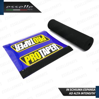 Paracolpi Protaper BLU ARANCIONE per Manubrio Enduro Cross in Schiuma