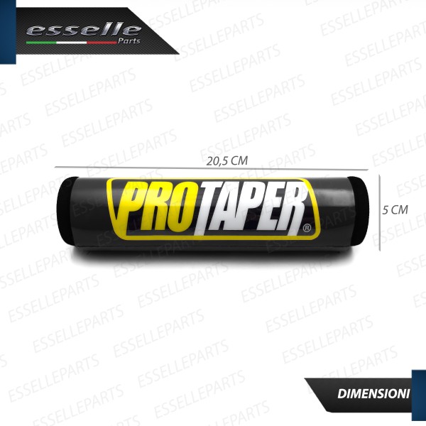 Paracolpi Protaper NERO per Manubrio Enduro Cross in Schiuma