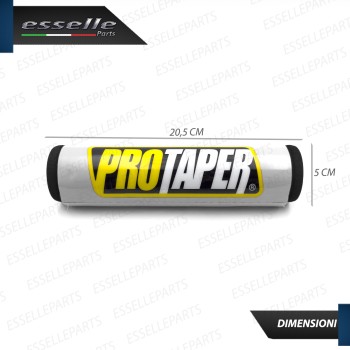 Paracolpi Protaper BIANCO per Manubrio Enduro Cross in Schiuma