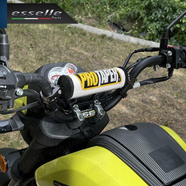 Paracolpi Protaper BIANCO per Manubrio Enduro Cross in Schiuma