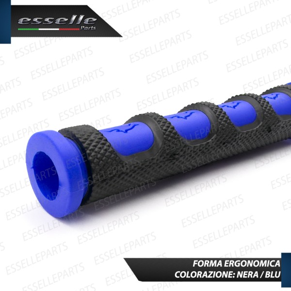 Coppia Copri Leve in Silicone Colore Nero e Blu Specifiche per Peugeot